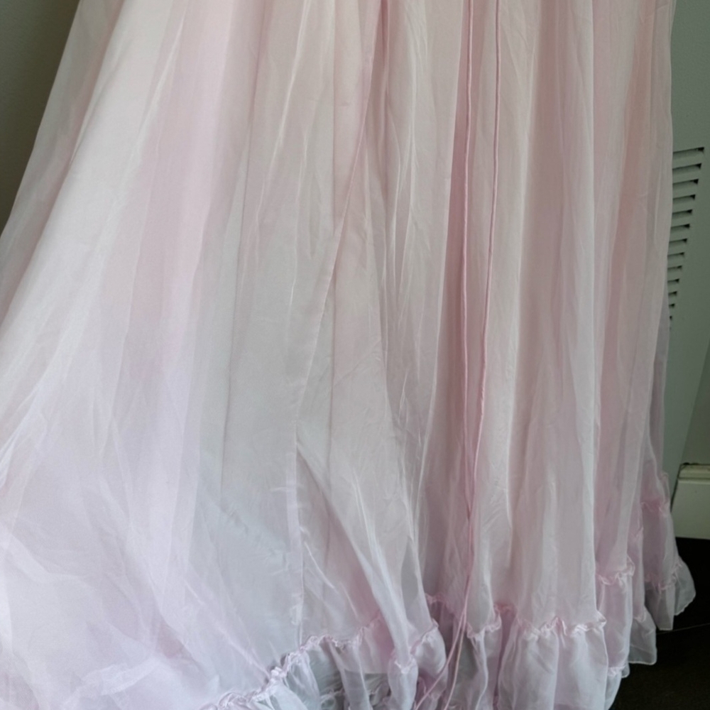 Mac Duggal Blush Pink Satin Dress - Picture 8 of 8